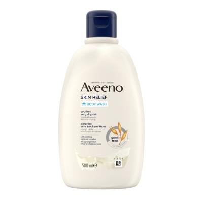 AVEENO Skin Relief mitrinošs ķermeņa mazgāšanas līdzeklis bez smaržas 500ml