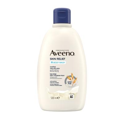 AVEENO Skin Relief mitrinošs ķermeņa mazgāšanas līdzeklis bez smaržas 500ml