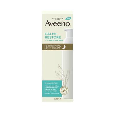 AVEENO Calm+Restore rehidratējošs nakts krēms 50ml