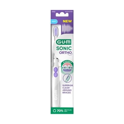 GUM Sonic Ortho zobu birste (ar bateriju) N1