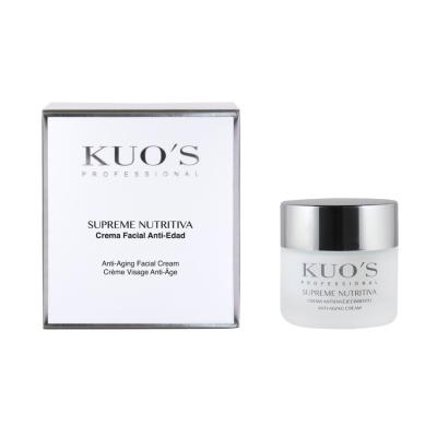 KUO'S Supreme Nutritiva Anti-Aging barojošs sejas krēms 50ml