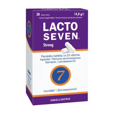 LACTOSEVEN Strong kapsulas N30