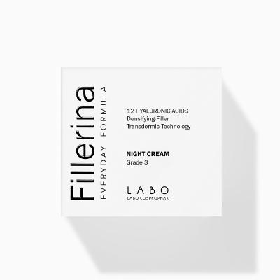 FILLERINA Everyday Formula nakts krēms, intensitāte 3, 50 ml