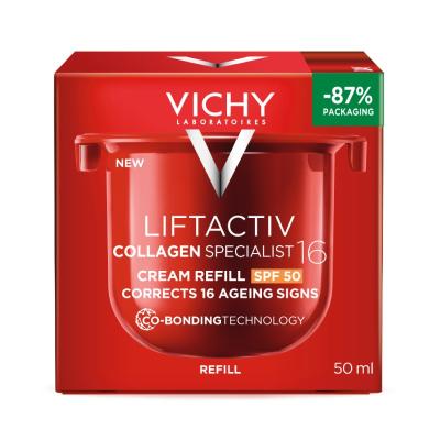 VICHY Liftactiv Collagen Specialist 16 SPF50 krēms Refill 50 ml