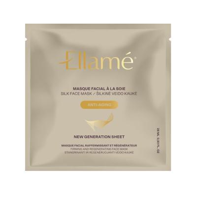 ELLAME Anti-Aging zīda sejas maska N1