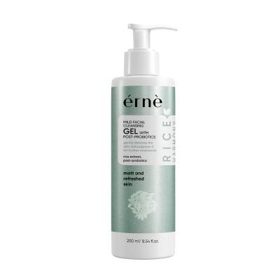 ERNE sejas ādas attīrīšanas gels ar rīsu fermentiem 250ml
