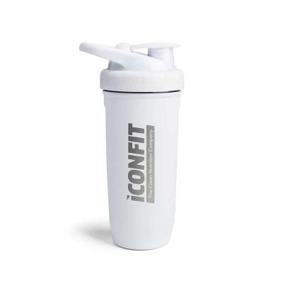 ICONFIT nerūsējošā tērauda šeikeris balts 900ml