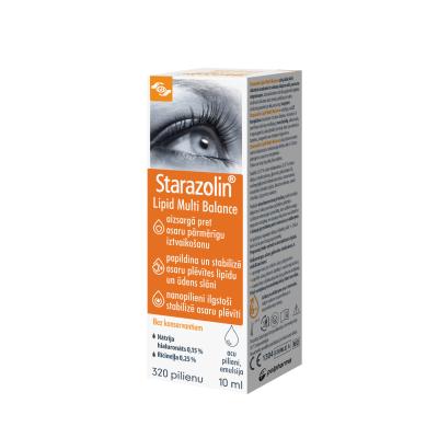 STARAZOLIN Lipid Multi Balance acu pilieni 10ml