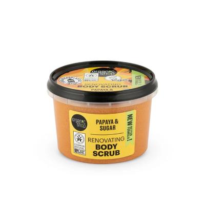 ORGANIC SHOP Papaya&Sugar ķermeņa skrubis 250ml