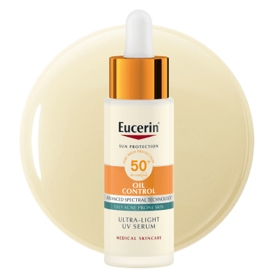 EUCERIN Sun Oil Control SPF 50+ īpaši viegls ikdienas serums 30ml