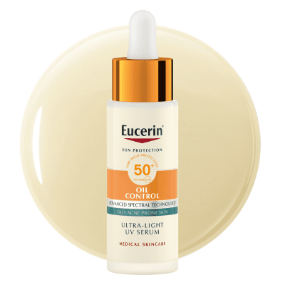 EUCERIN Sun Oil Control SPF 50+ īpaši viegls ikdienas serums 30ml