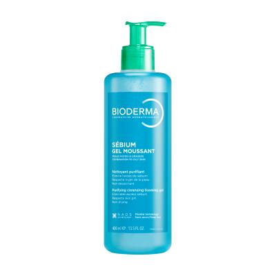 BIODERMA Sébium Gel Moussant attīrošs putojošs gels 400 ml