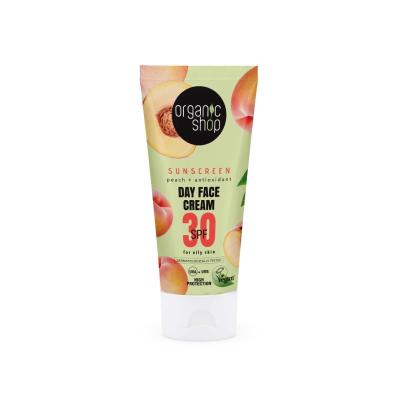 ORGANIC SHOP SPF30 dienas sejas krēms taukainai ādai 50ml