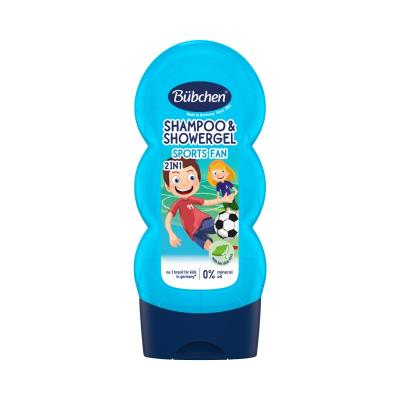 BUBCHEN Sporta draugs šampūns un dušas želeja 230ml