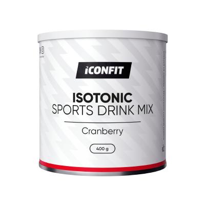ICONFIT Izotoniskais sporta dzēriens ar dzērveņu garšu pulveris 400g