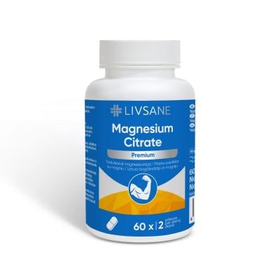 LIVSANE Magnesium Citrate Premium tabletes N60