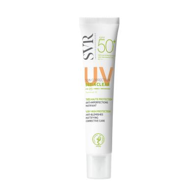 SVR Sebiaclear Creme SPF50+ sejas aizsargkrēms pret sauli jutīgai taukainai ādai 40 ml