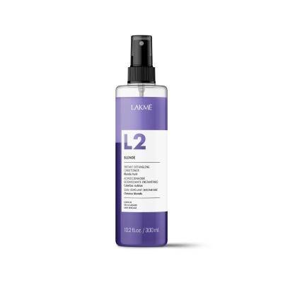 LAKMĒ L2 Blonde divfāžu kondicionieris blondiem un sirmiem matiem 300ml