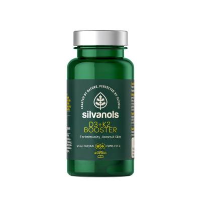 SILVANOLS D3 +K2 vit. Booster kapsulas N60