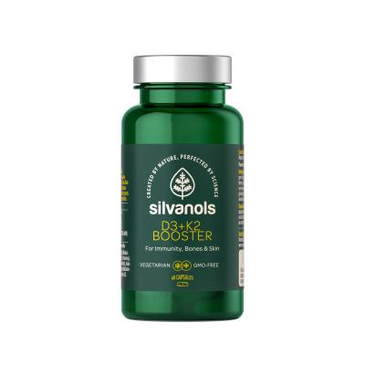 SILVANOLS D3 +K2 vit. Booster kapsulas N60
