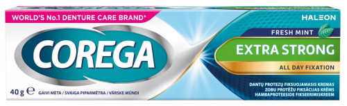 COREGA Extra Strong zobu protēžu fiksācijas krēms 40g