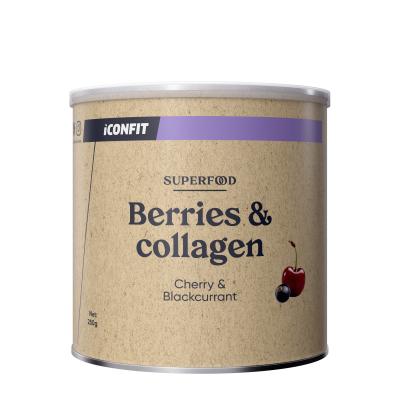 ICONFIT Superfood kolagēns ar ķiršu un upeņu garšu 250g