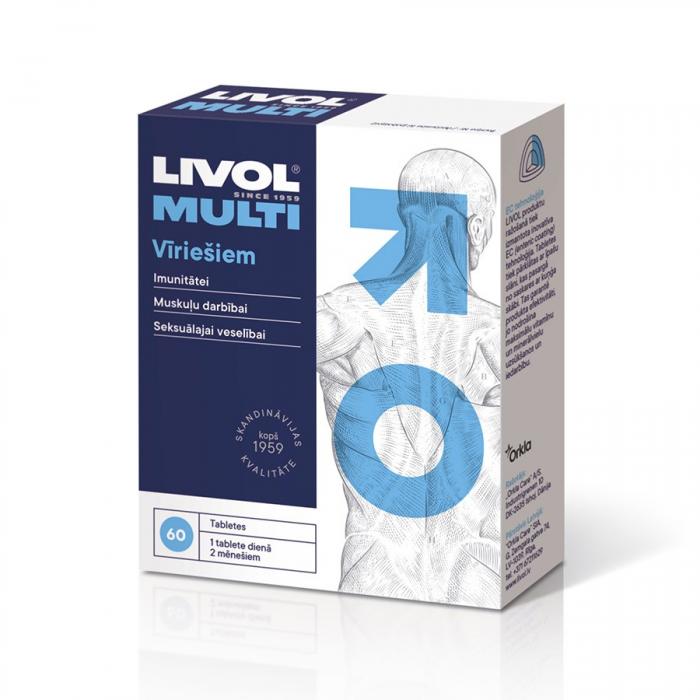 LIVOL MULTI Vīriešiem tabletes N60