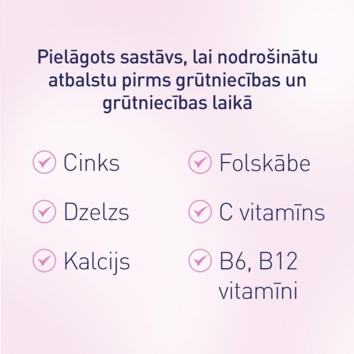 Elevit Pronatal apvalkotās tabletes N30
