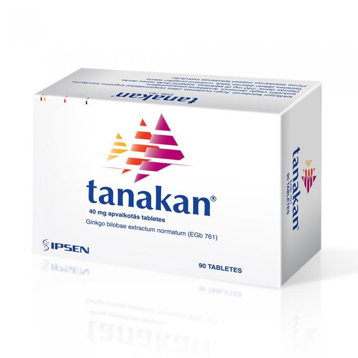 TANAKAN 40mg tabletes N90