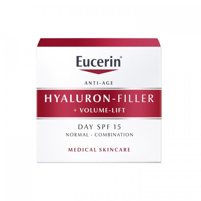 EUCERIN Hyaluron Filler Volume dienas krēms normālai ādai 50 ml 