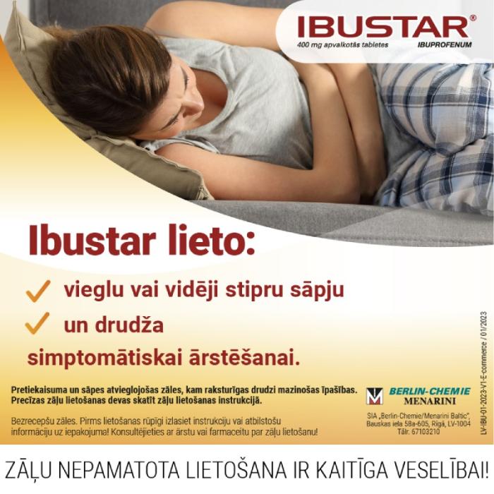 IBUSTAR 400 mg tabletes N10   
