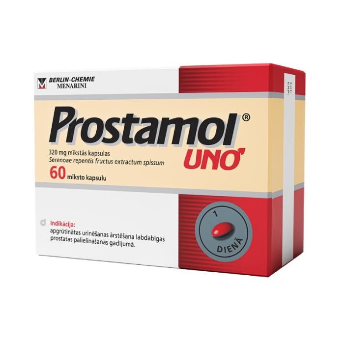 PROSTAMOL Uno 320mg mīkstās kapsulas N60
