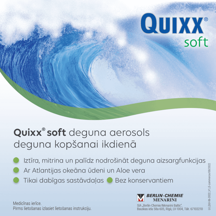 QUIXX Soft deguna aerosols 30 ml  