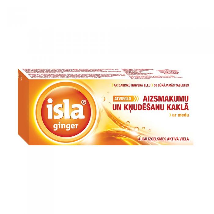 Isla Ginger pastilas N30