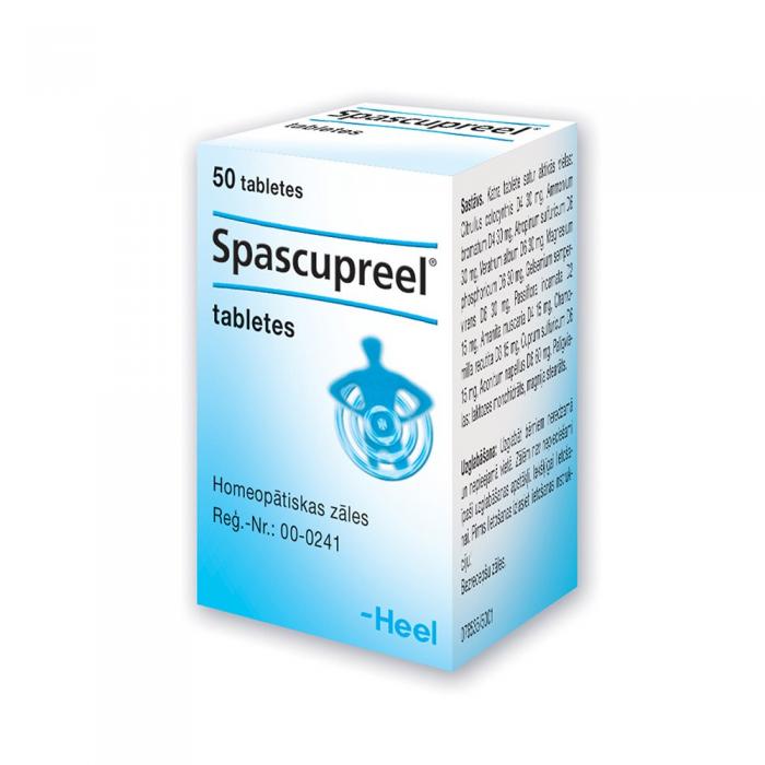 SPASCUPREEL tabletes N50