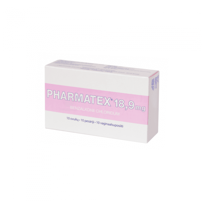 PHARMATEX 18,9mg Pesāriji N10   