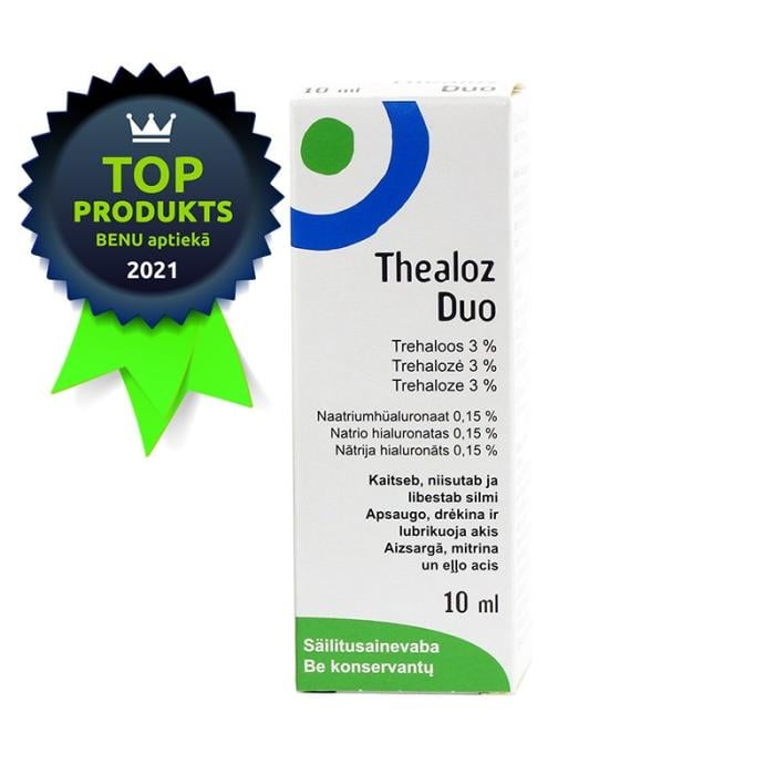 THEALOZ DUO acu pilieni 10 ml