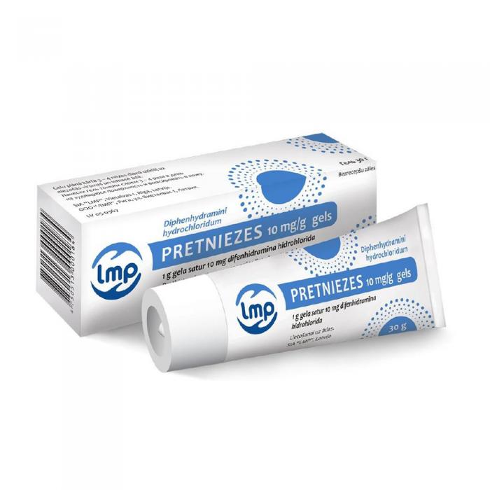 LMP PRETNIEZES 10 mg/g gels 30 g