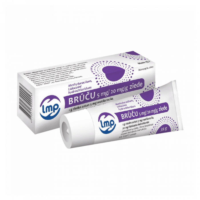 LMP BRŪČU 5 mg/20 mg/g ziede 35 g