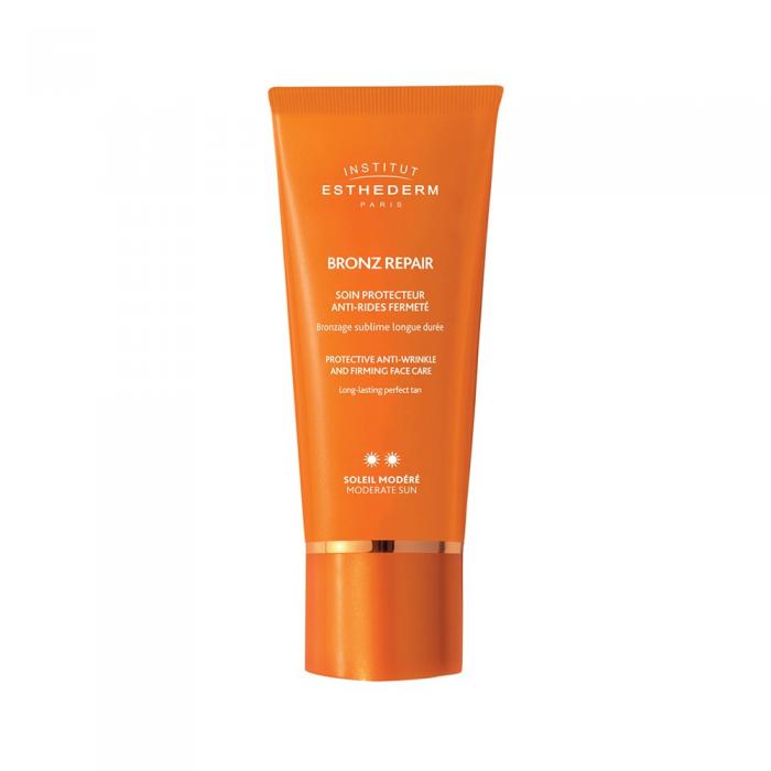 INSTITUT ESTHEDERM  BRONZ REPAIR Saules aizsargrēms ar pretgrumbu iedarbību, 50 ml