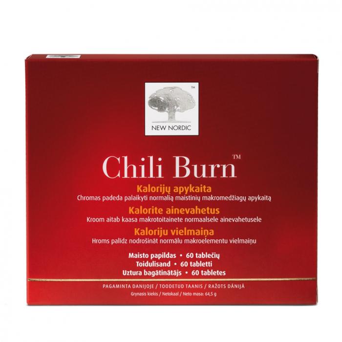 NEW NORDIC Chili Burn tabletes N60