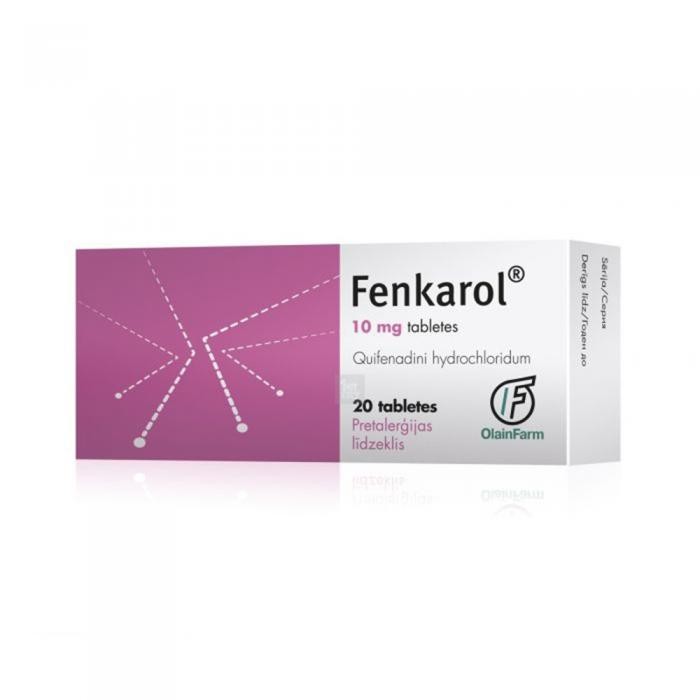FENKAROL 10mg tabletes N20