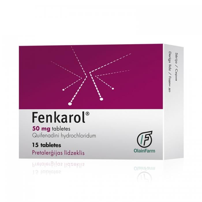 FENKAROL 50mg tabletes N15