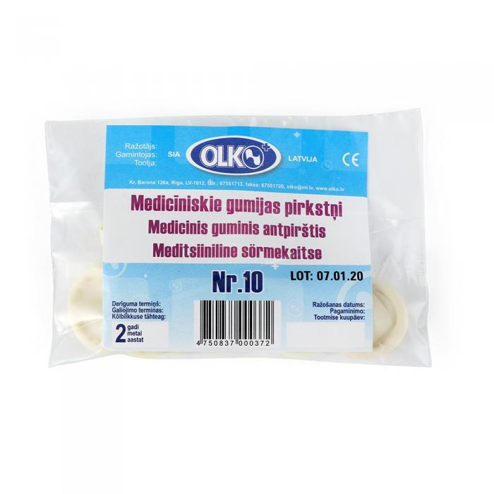 OLKO Gumijas pirkstiņi N10