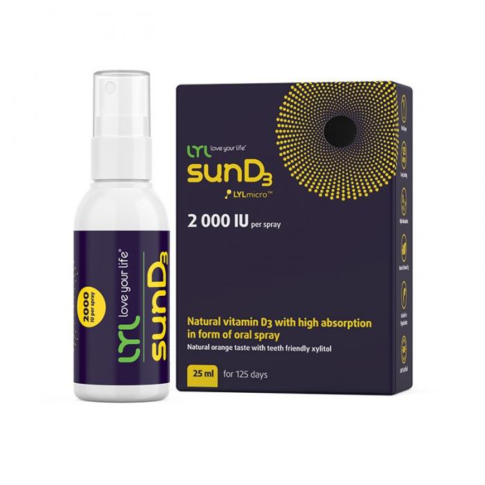 LYLsunD3 2000 SV, sprejs, 25 ml