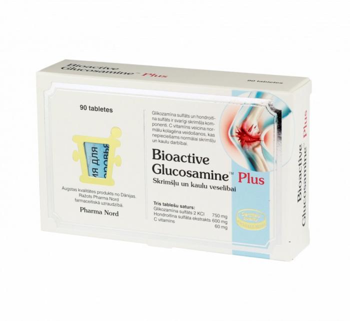 Bioactive Glucosamine Plus tabletes N90