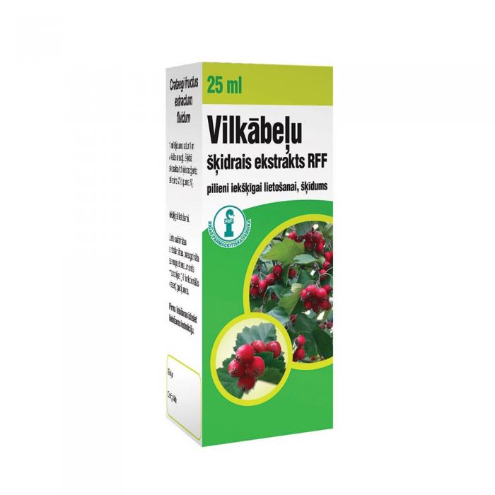Vilkābeļu šķidrais ekstrakts RFF pilieni iekšķīgai lietošanai 25 ml