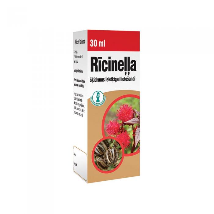 RFF Rīcineļļa šķidrums iekšķīgai lietošanai 30 ml