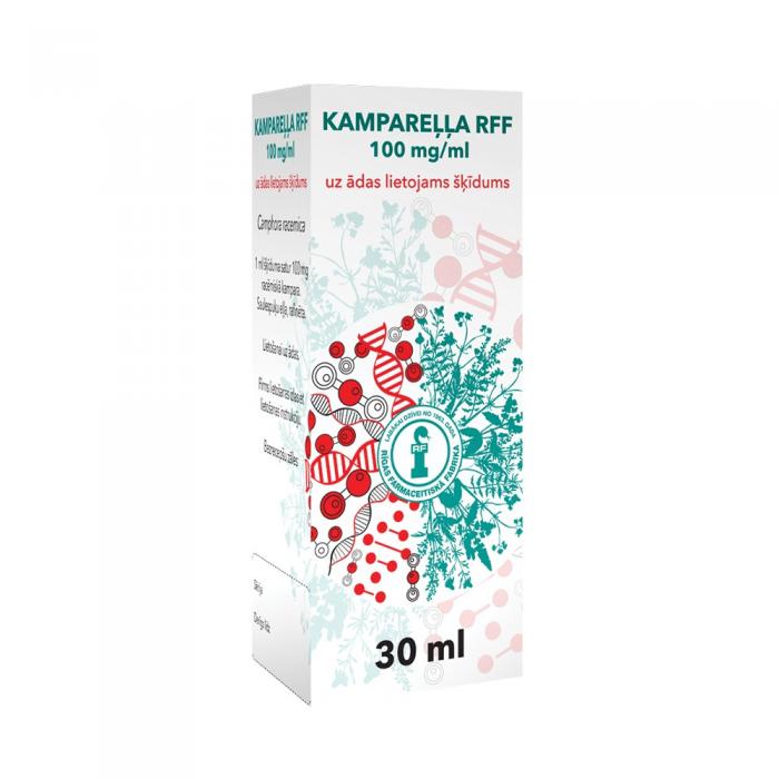 Kampareļļa RFF 100 mg/ml uz ādas lietojams šķīdums 30 ml