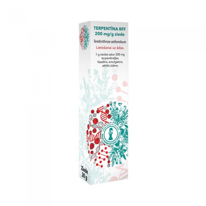  RFF Terpentīna 200 mg/g ziede 30 g